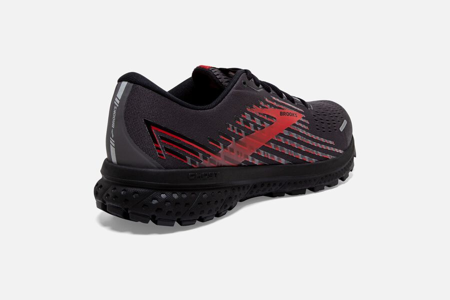 Brooks Ghost 13 Gtx Road Löparskor Herr - Svarta/Röda - 8057-XBAFO